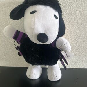 Peanuts Snoopy Halloween Spider Costume Side Stepper Animated Plush Greeter NEW